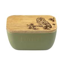 Tawny Owl Butter Dish